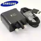 Genuine Fast Charger Samsung Plug Or Type-C Cable For Galaxy S8 S9 S10 S20+ S21.